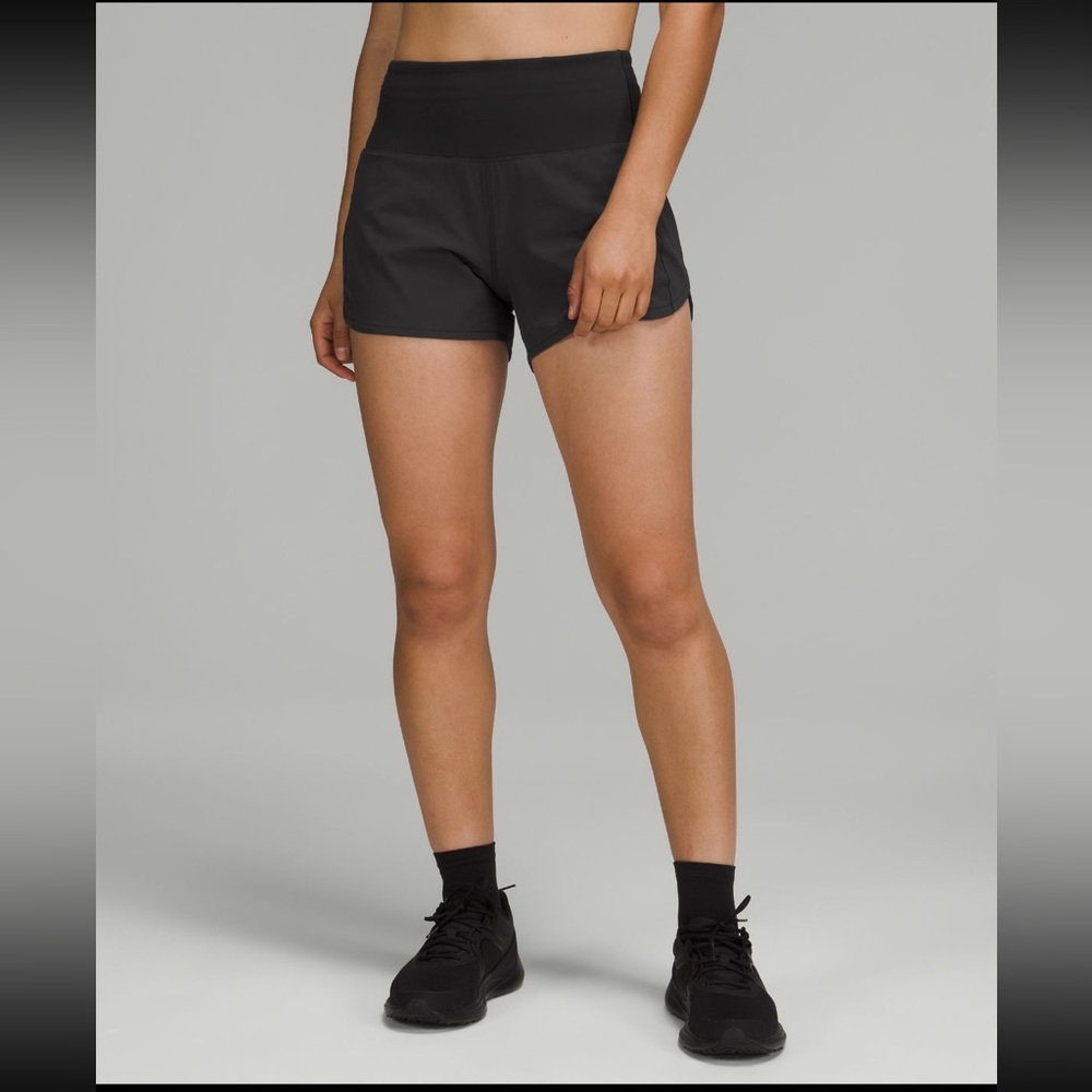 Lululemon speed up high rise shorts size 4 TALL